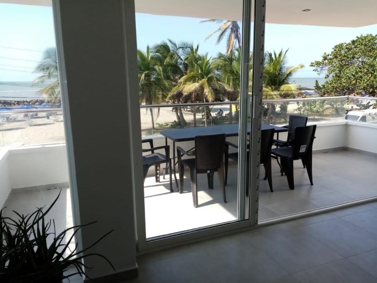شقة Cartagena  في Vista Al Mar En Edificio Malecon Bocagrande المظهر الخارجي الصورة